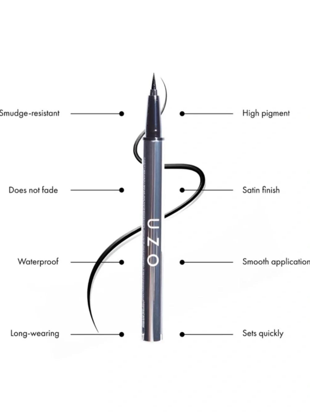 Uzo Beauty Blaque Liquide Eyeliner